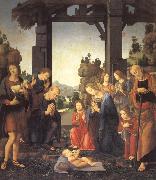 LORENZO DI CREDI The Adoration of the Shepherds oil painting picture wholesale